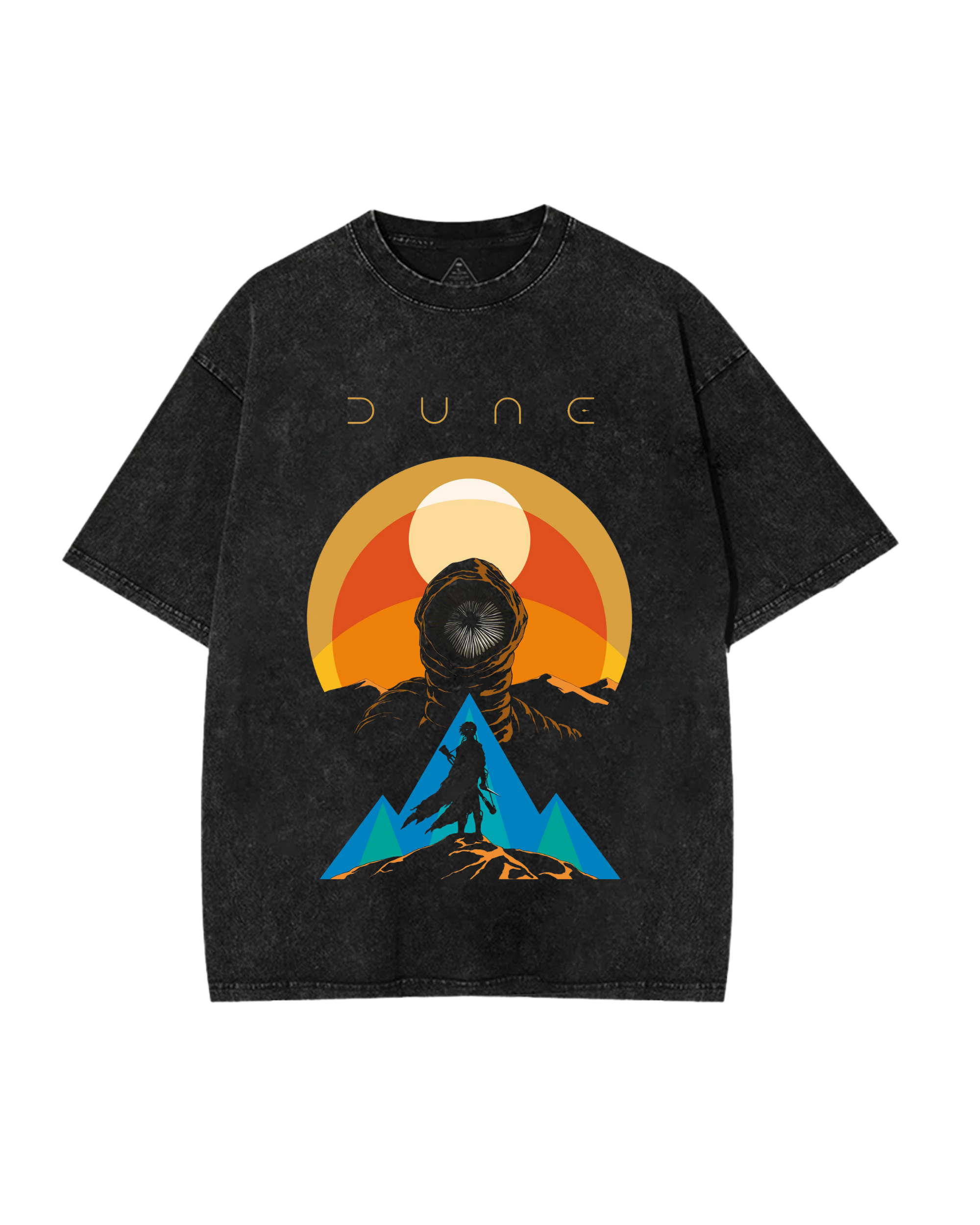 Dune v2 Movie Retro Washed Cotton Graphic Tee