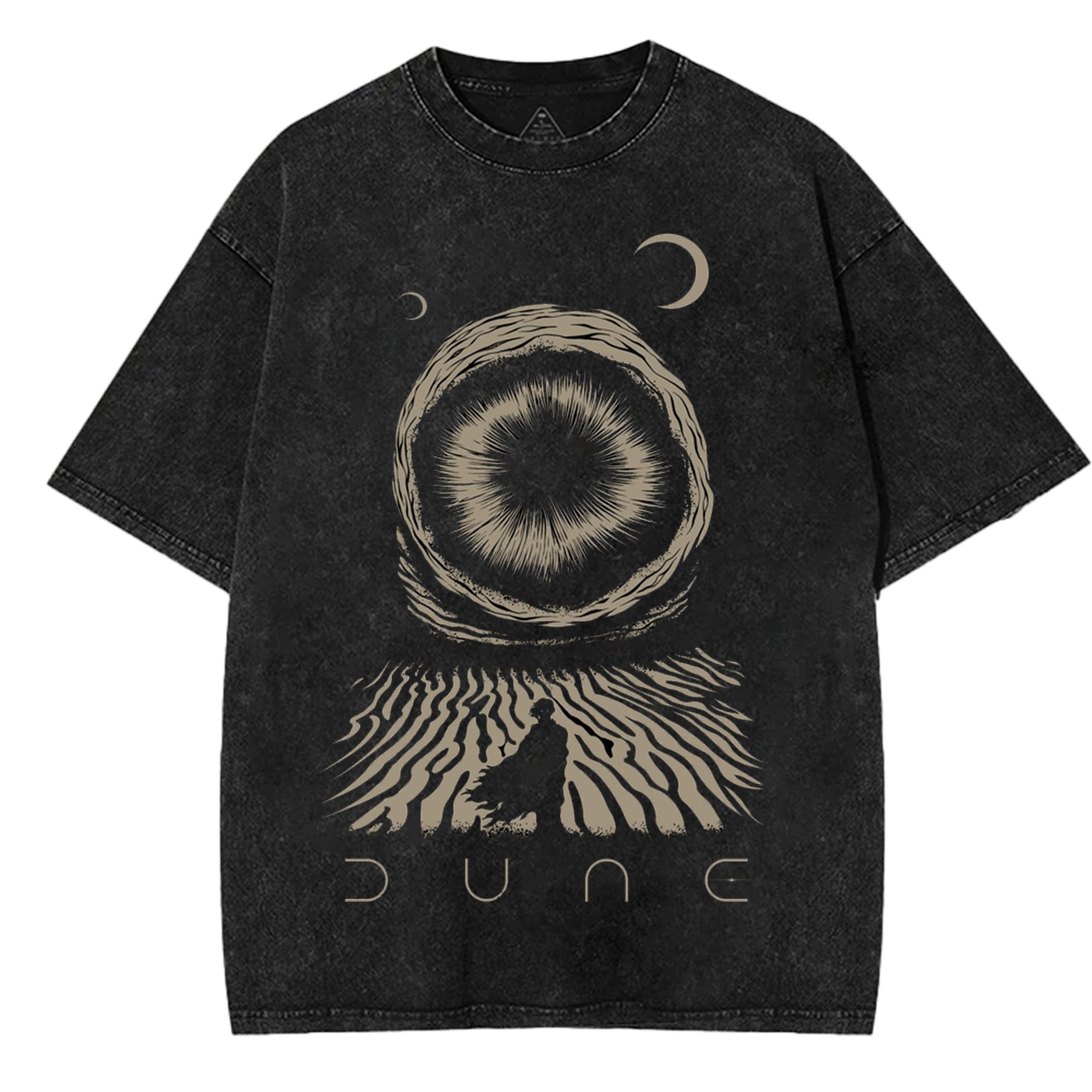 Sci-Fi Dune Movie Retro Washed Cotton Lisan al Gaib Graphic Tee