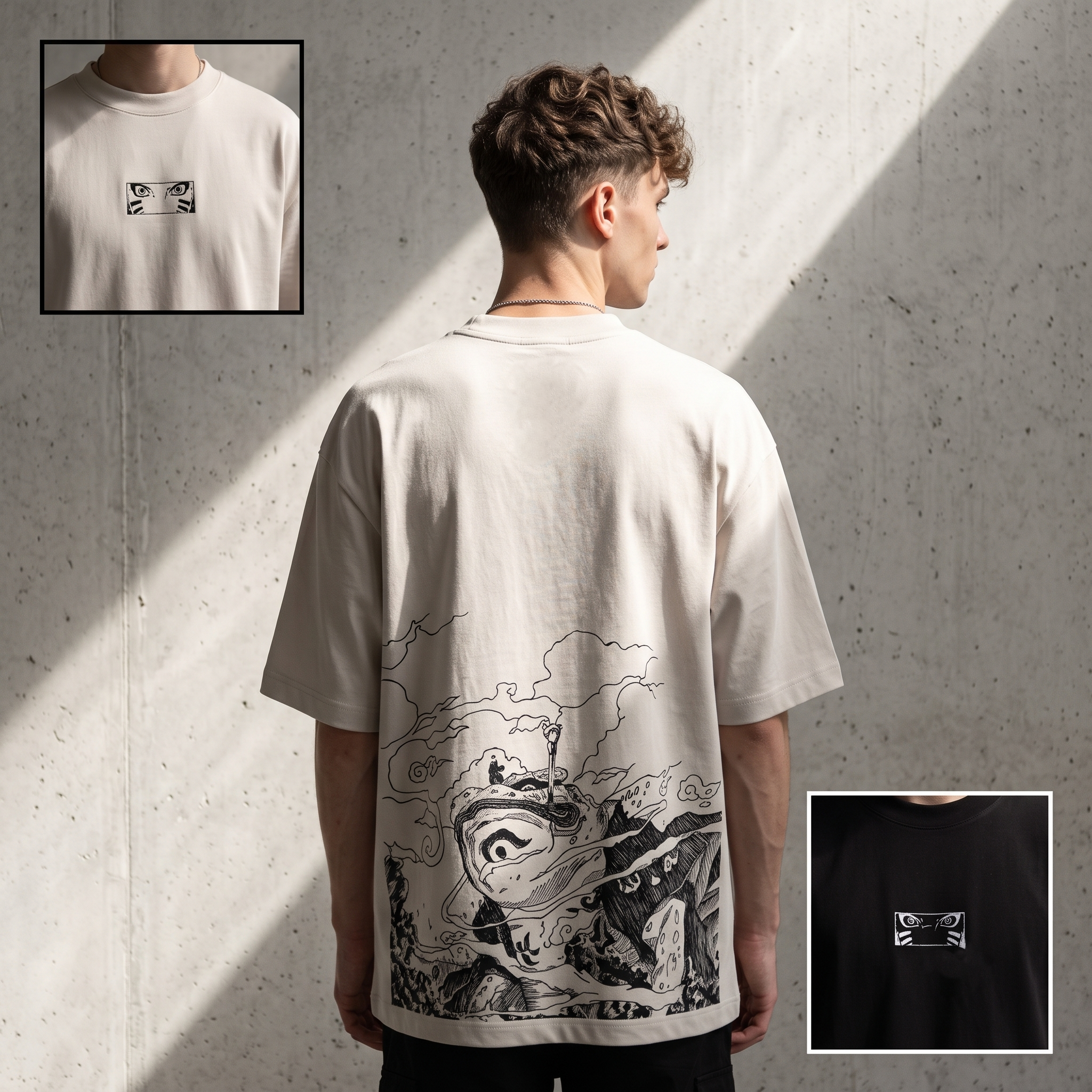 Giant Toad Summon Oversized Anime Tee Shinobi Streetwear